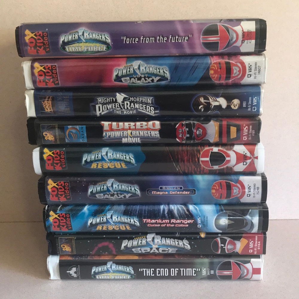Power Ranger Videos VHS - Picture 7 of 7